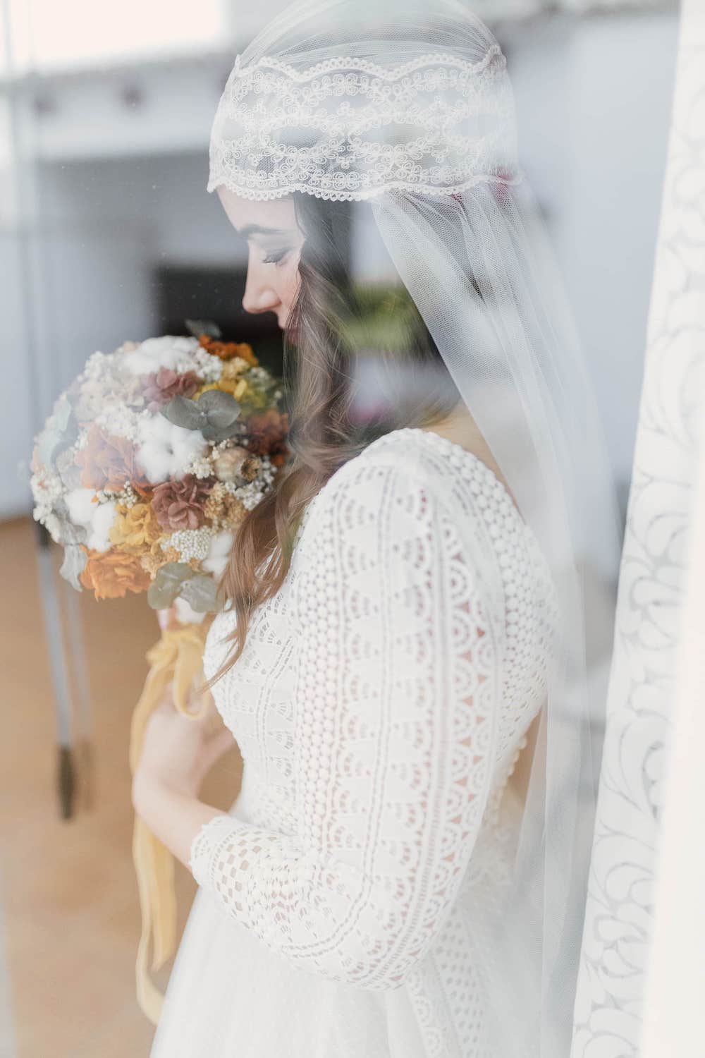 vestido novia hippie